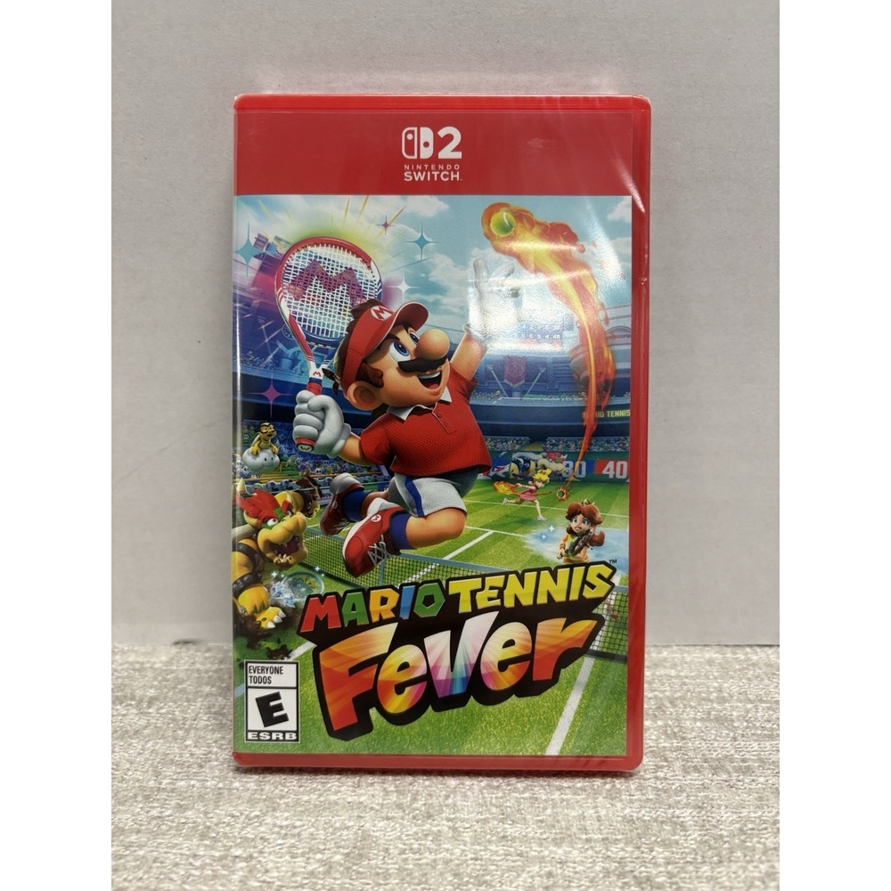 Mario Tennis Fever (Nintendo Switch 2, 2026) Brand New Factory Sealed